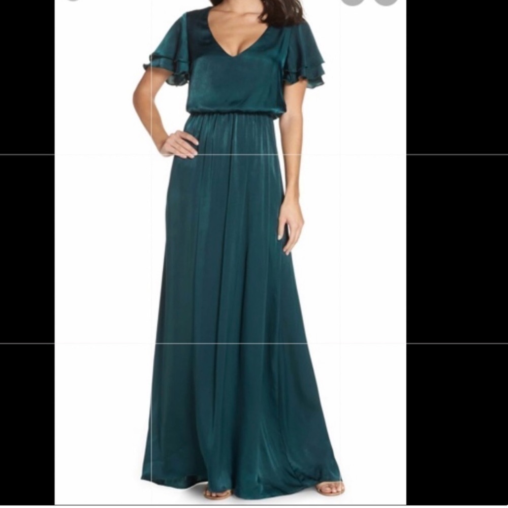 Show me Your Mumu Michelle Flutter Maxi Dress